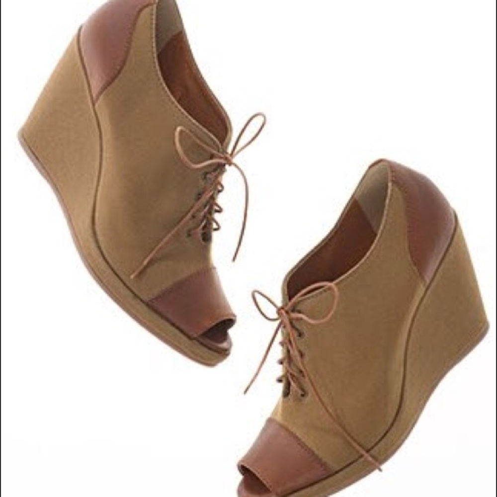 Madewell Peep-toe Sidewalk Wedge Heel, 8